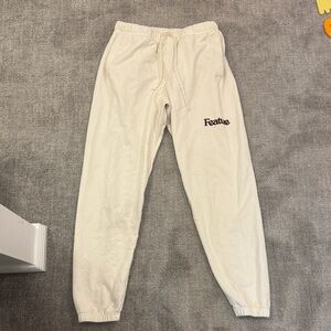 Feature Men's Cream Sweatpants Medium